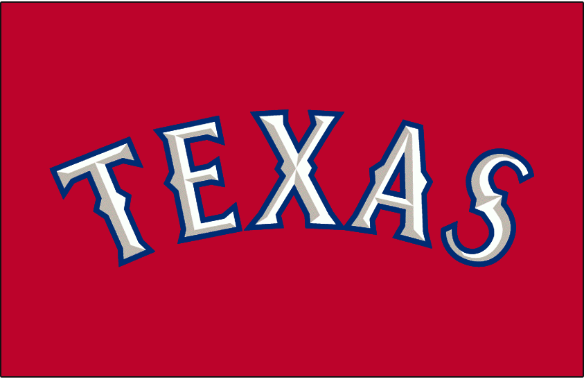 Texas Rangers 2009-2013 Jersey Logo iron on transfers for fabric